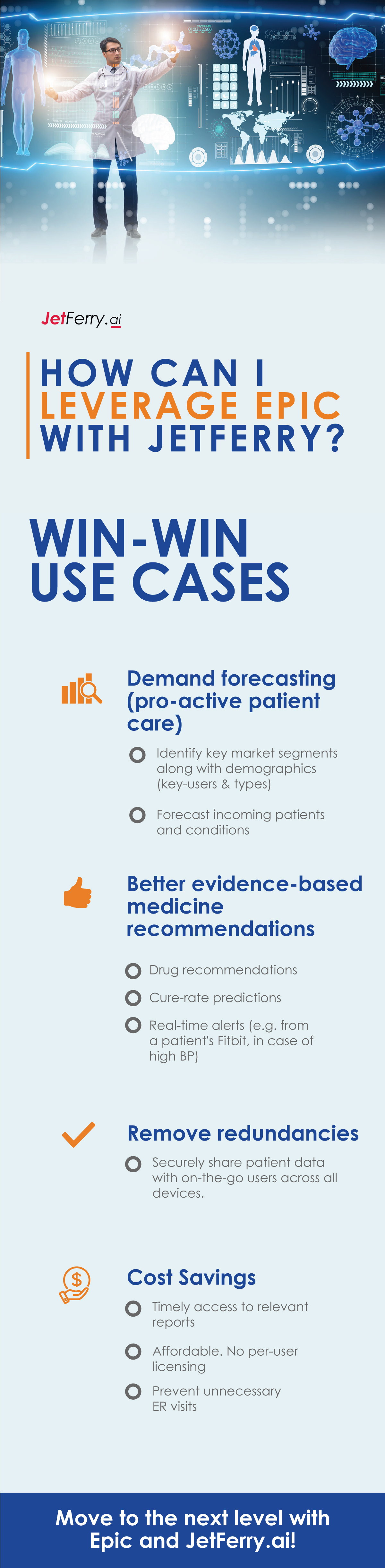 JetFerry & Epic - a win-win for healthcare providers